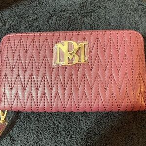 Badgley Mischka wallet Zip around